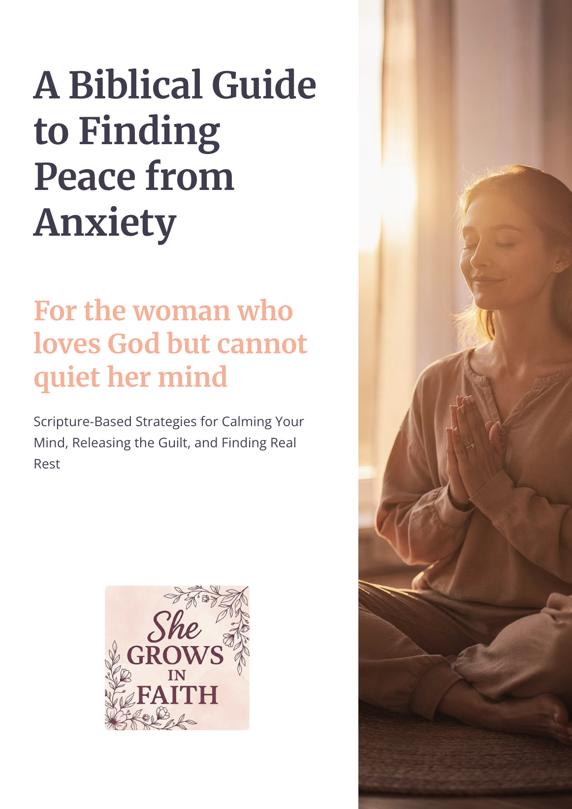 A Biblical Guide to Finding Peace from Anxiety