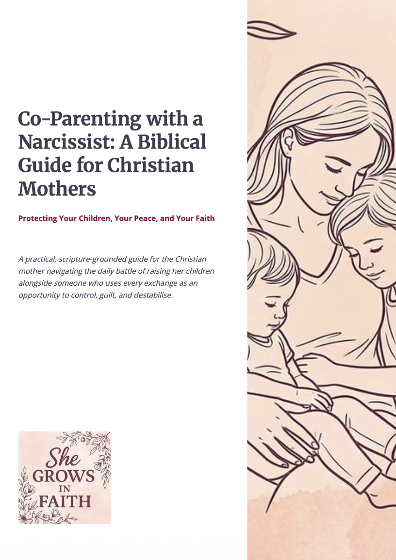 Co-Parenting with a Narcissist: A Biblical Guide for Christian Mothers