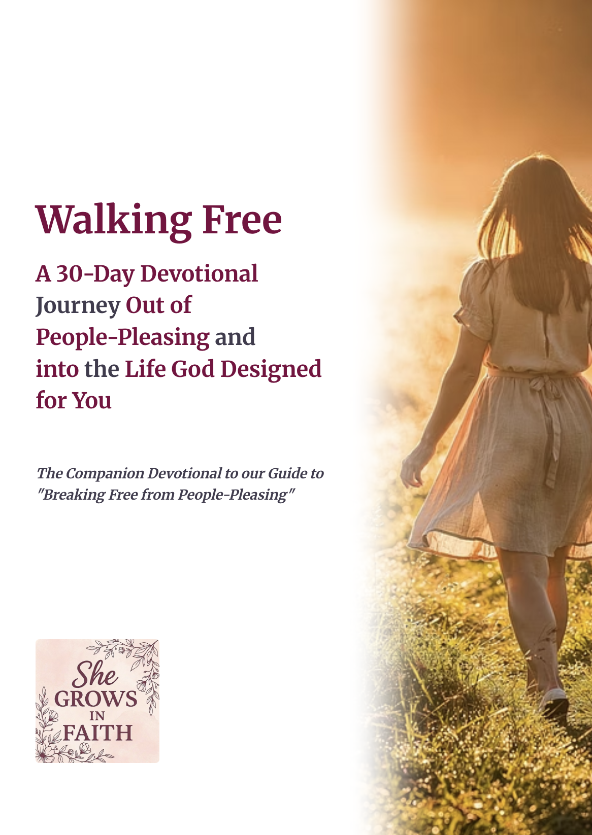 Walking Free: 30-Day Devotional